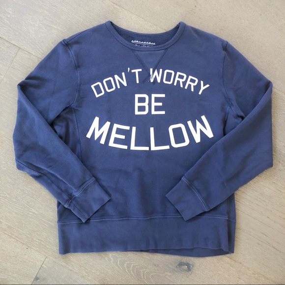 Ours Other - OURS Blue (Be Mellow) Crewneck Sweater Size Medium